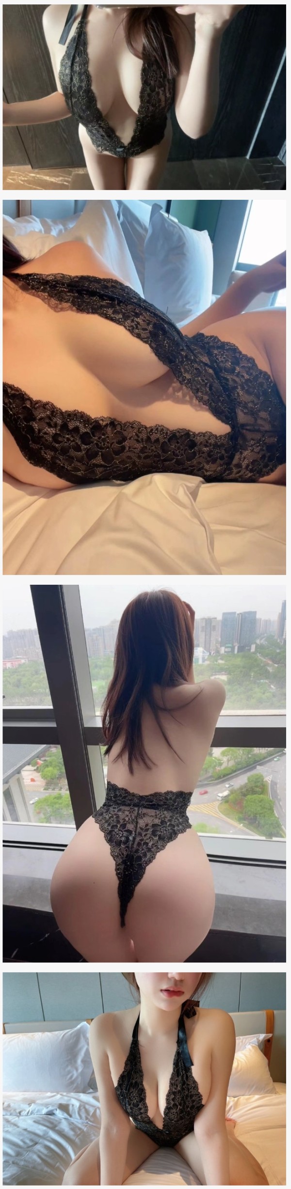 호캉스에서 마음껏 자랑하는 처자 이미지 2