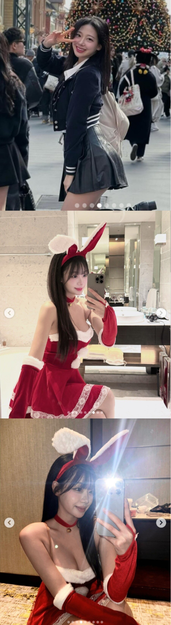 크리스마스 이벤트 우수한 치어리더 이미지 1