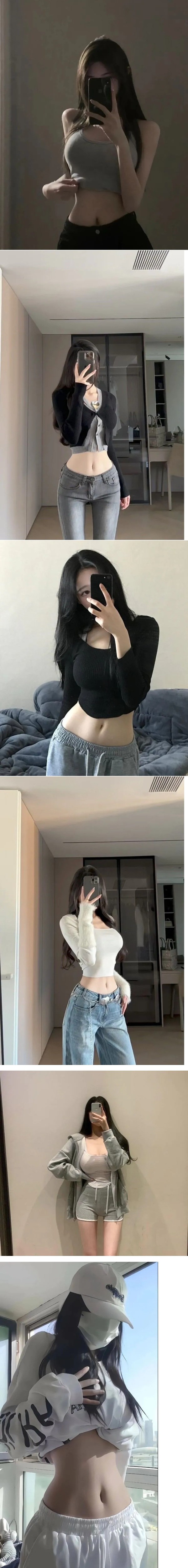 요즘 MZ처자들은 허리라인을 강조하죠 이미지 1