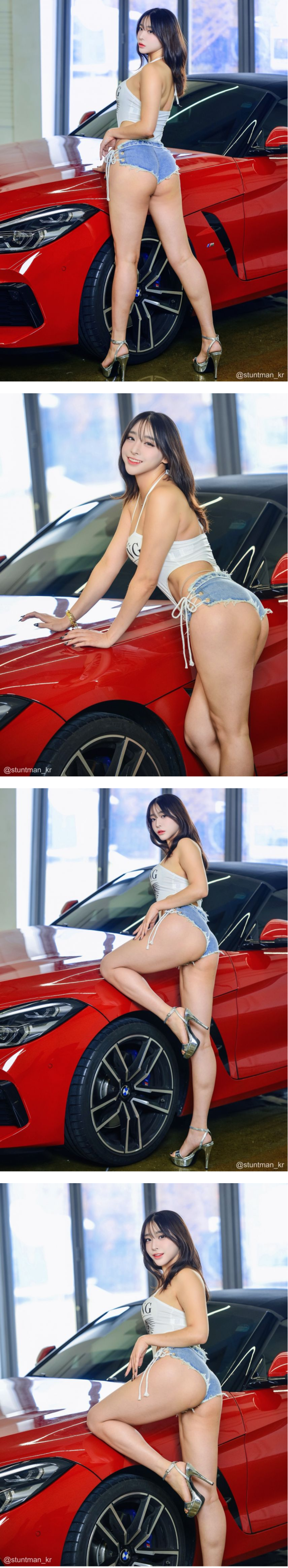 하체가 타고났다는 레이싱걸 이미지 1