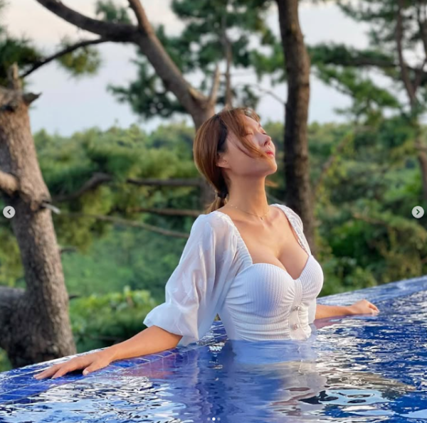 골프 쳐라 레이싱모델 강이나 비키니 이미지 8