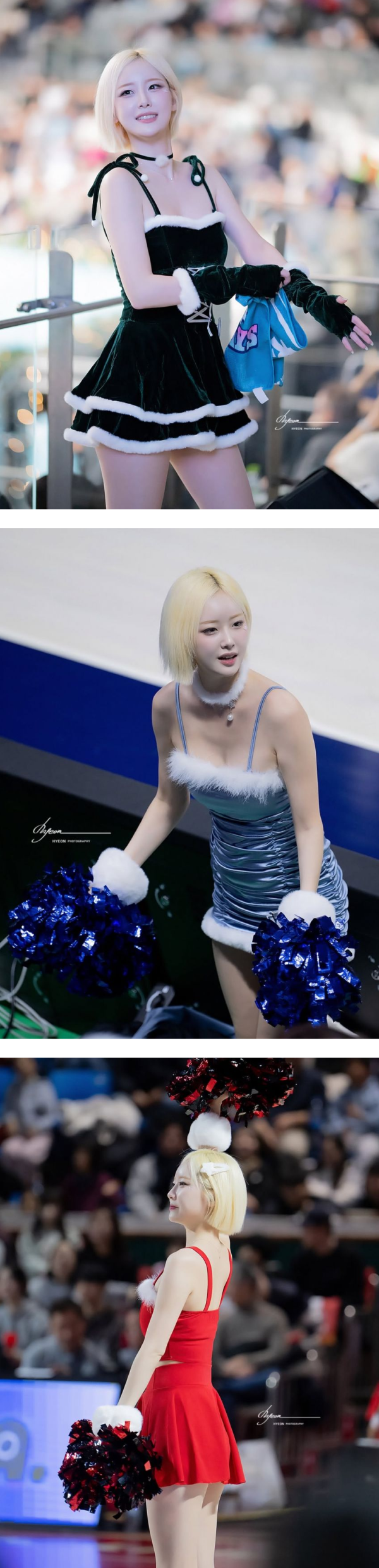 서현숙치어리더 산타걸룩 이미지 1