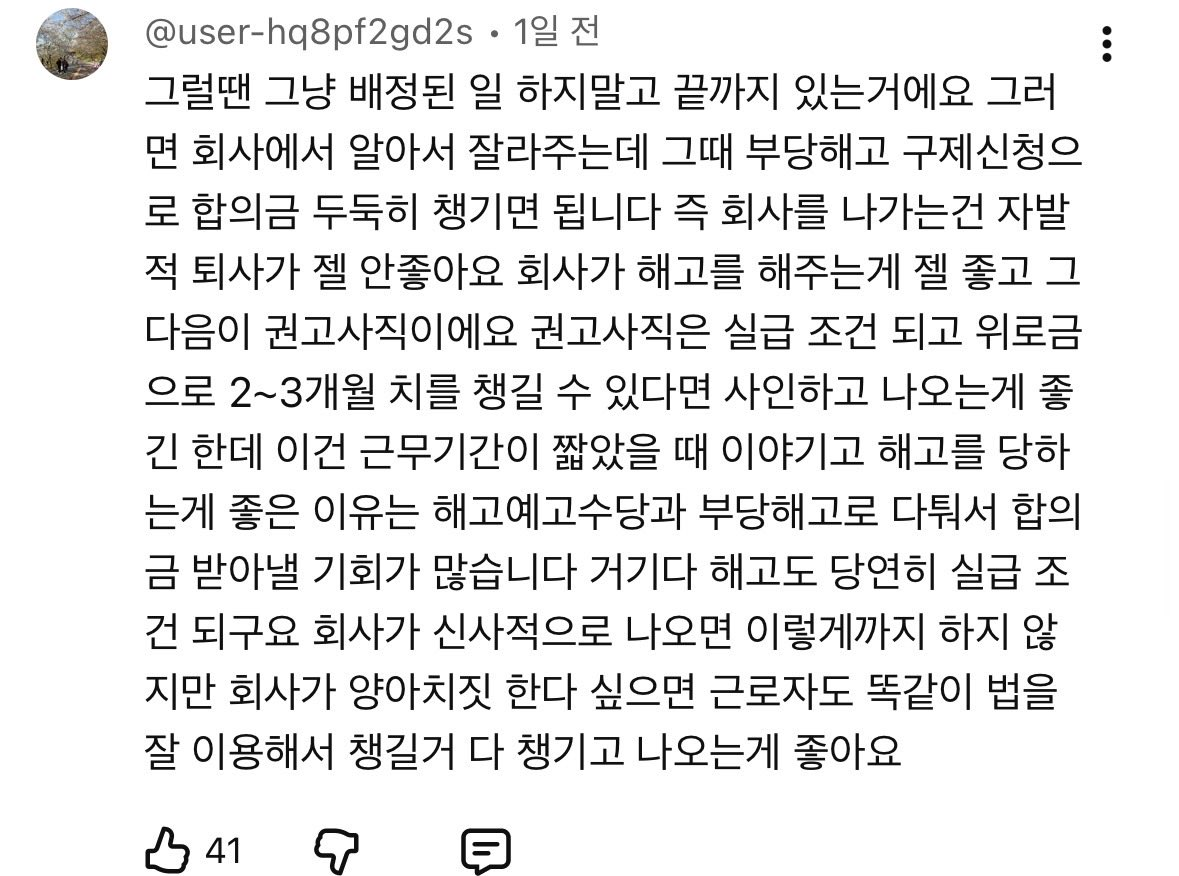 23만 유튜버의 당일 퇴사 브이로그.jpg 이미지 8