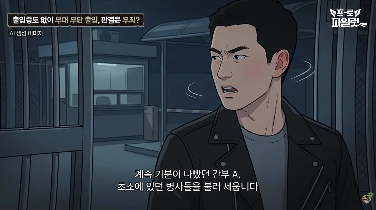 출입증 확인한다고 초병 얼차려 준 간부 ㅋㅋㅋㅋ 이미지 13