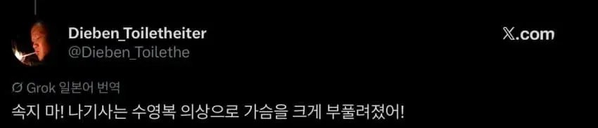 납작 가슴 일러스트 보고 감동한 일본 유저 이미지 3
