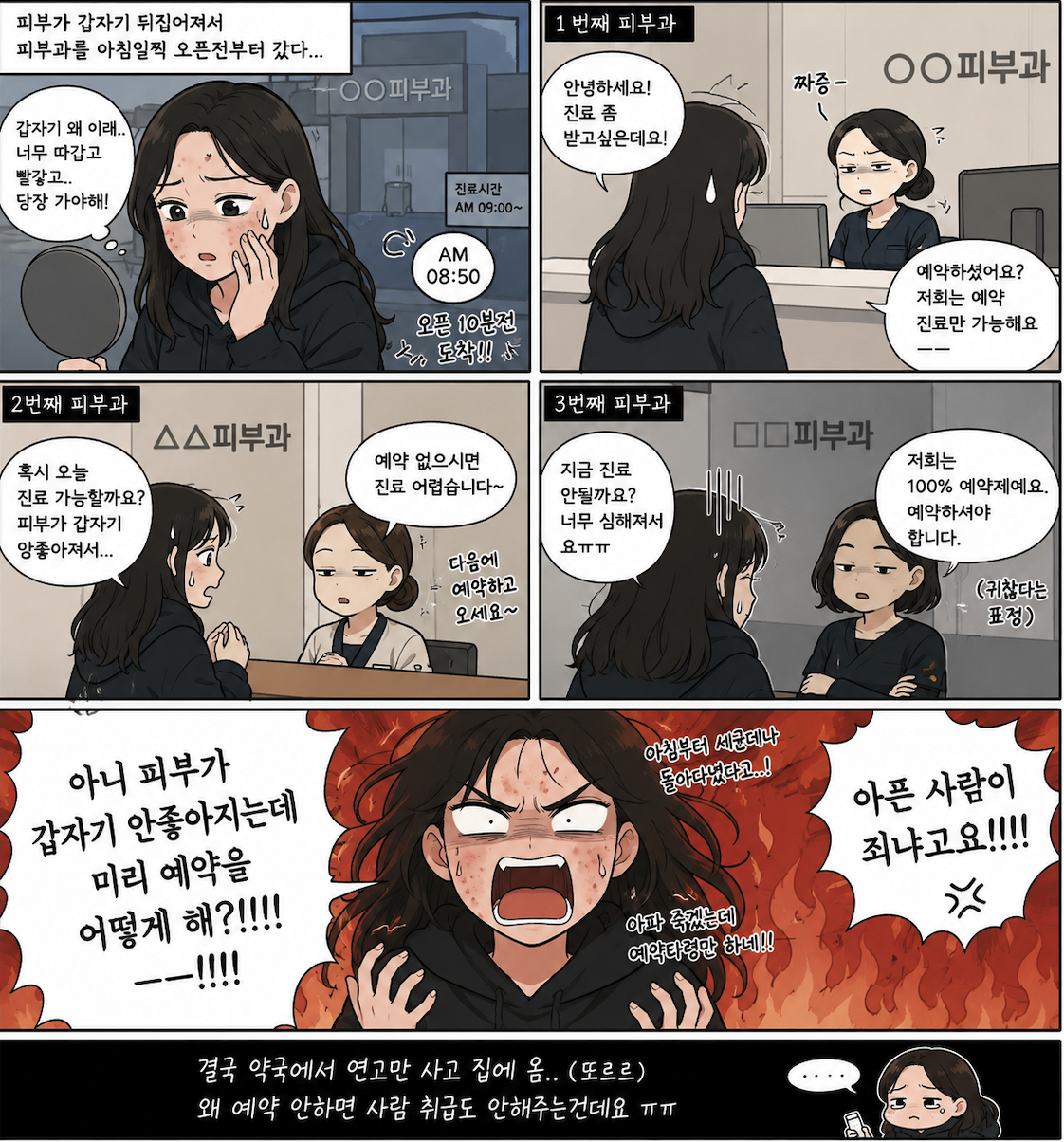 피부과 뺑뺑이 돌다가 왔다 ㅡㅡ 이미지 1