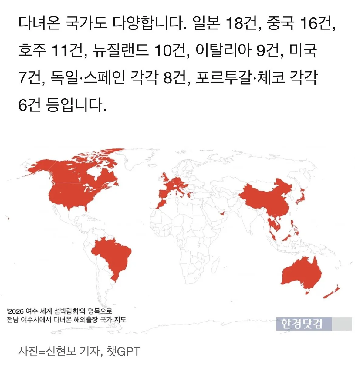 [단독] 여수 섬박람회 준비로 세계일주…공무원 출장 107건 이미지 6