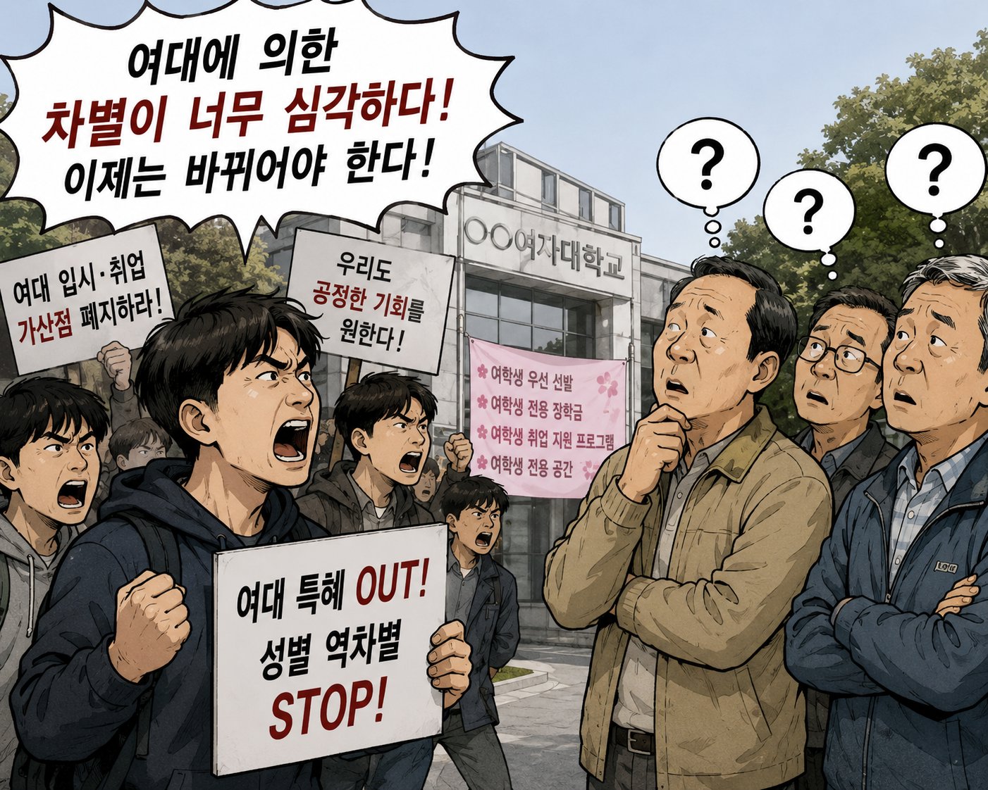 요즘 이대남들과는 궤를 달리하는 포티세대의 여대 취급 이미지 5