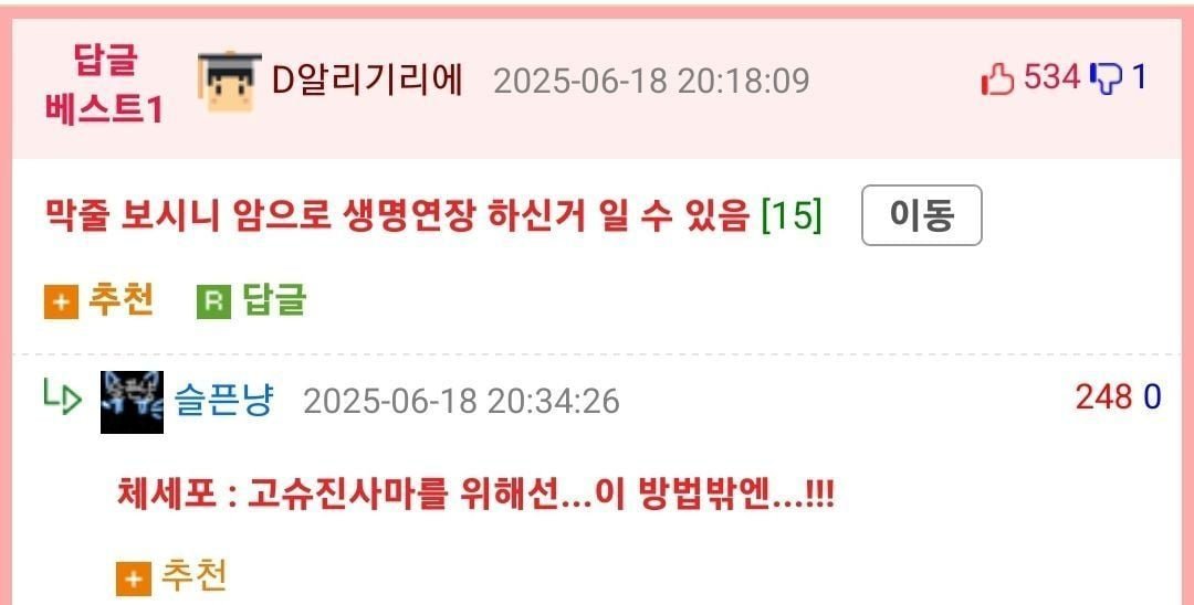 암걸렸는데 수명이 늘어난 케이스 이미지 2